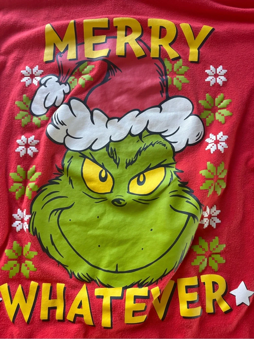 The Grinch pajamas set